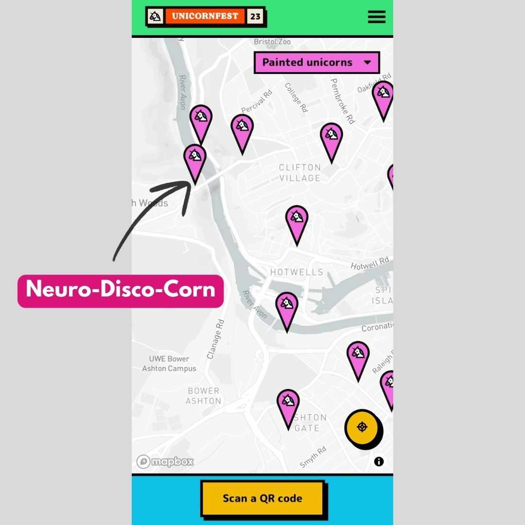 Neuro-Disco-Corn Unicornfest Map